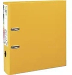 Exacompta 10x Ordner Prem'Touch au&szlig;en PP R&uuml;cken 80mm 32x30cm A4 Maxi Gelb 53349E