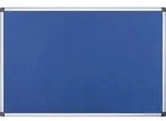 Pinnwand Maya FA0243170 Aluminiumrahmen Filz 60x45cm blau