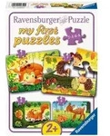 Ravensburger Puzzle Kleintierfamilien, 4in1