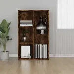 vidaXL B&uuml;cherregal/Sideboard R&auml;uchereiche 50x25x80 cm Holzwerkstoff