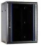 Danicom - 15 HE Serverschrank, Wandgeh&auml;use, mit Glast&uuml;r (BxTxH) 600 x 450 x 770 mm
