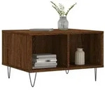 vidaXL Couchtisch Braun Eichen-Optik 60x50x36,5 cm Holzwerkstoff