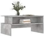 vidaXL Couchtisch Betongrau 90x55x42,5 cm Holzwerkstoff
