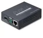 Planet 1000Base-T PoE+ to 1000Base-FX SFP Media Converter - Converter - Glasfase