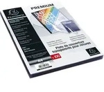 Exacompta 100er Pack Einbanddeckel aus PVC 300&mu;, f&uuml;r DIN A4 - Kristall - 42746E
