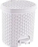 "keeeper Tret-Abfalleimer "tjark", 11,5 Liter, nordic-white"