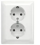 Busch-Jaeger SCHUKO-Doppelsteckdose 202 EUJB-914