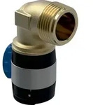 Geberit GE FlowFit &Uuml;bergangsbogen, AG, RG+, 90 Grad, d25mm, R1, 1 Stk.