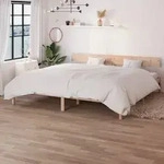 vidaXL Massivholzbett Kiefer 180x200 cm