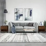 vidaXL Couchtische 2 Stk. Braun Eichen-Optik 50x46x50 cm Holzwerkstoff
