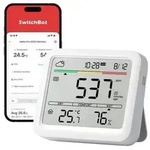 SWITCHBOT Wetterstation Messger&auml;t, Meter Pro Thermometer Hygrometer, wei&szlig;