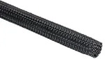 HellermannTyton Polyester Geflechtschlauch HEGP15-PET-BK-C4