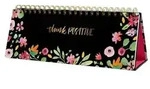 SIGEL Wochenplaner Jolie undatiert - Flower Love - 1/2 DIN A4 quer - Hardcover - 53