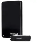 INTENSO USB 3.0 HDD Memory Drive 1TB + 64GB USB-Stick