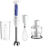 Braun MQ 30202 M Stabmixer 900 W Wei&szlig;, Blau