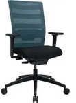 B&uuml;rodrehstuhl m.Synchr.-Techn.schwarz/petrol 420-540mm