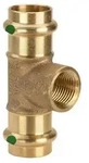 Viega T-St&uuml;ck Sanpress 2217.2 22xRp 1/2x22mm, RG o Sil-br, SC-Con.