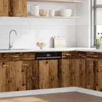 vidaXL Geschirrsp&uuml;lerblende Altholz-Optik 60x1,5x67 cm Holzwerkstoff
