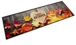 vidaXL K&uuml;chenteppich Waschbar Herbst 45x150 cm Samt