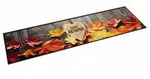 vidaXL K&uuml;chenteppich Waschbar Herbst 60x300 cm Samt