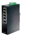 PLANET IGS-501T - Switch - 5 x 10/100/1000 - an DIN-Schiene montierbar