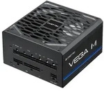 Chieftec Vega M PPG-750-C, PC-Netzteil, 750 W, 100 - 240 V, 50/60 Hz, Aktiv, 100 W,