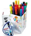 Fasermaler edding 1340 Colour Happy VE=20 Brushpen + 1 Farbmixer