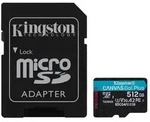 KINGSTON MicroSDXC-Card Canvas Go! Plus 512GB inkl. Adapter