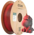 PLA MATTE DUAL 1,75mm RED BLACK 1kg ESUN 3D FILAMENT (PLA-MTD175B-BR1P1)