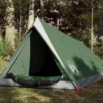 vidaXL Campingzelt 2 Personen Gr&uuml;n Wasserfest