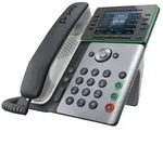 Poly Edge E320 - VoIP-Telefon mit Rufnummernanzeige/Anklopffunktion