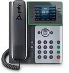 HP - Poly Edge E350 - VoIP-Telefon mit Rufnummernanzeige/Anklopffunktion
