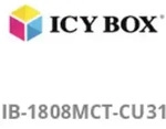 Geh. IcyBox f&uuml;r NVMe M.2 & SATA M.2 SSD Multimedia-Technik Externe Geh&auml;use