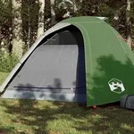 vidaXL Kuppel-Campingzelt 4 Personen Gr&uuml;n Wasserdicht