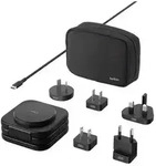 Belkin BoostCharge Pro 3-in-1 - Induktive Lademattemagnetisch mit Qi2 +