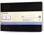 Skizzenalbum Large A5 120g/qm 44 Blatt Kartoneinband schwarz