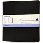 Skizzenalbum Square 19x19cm 120g/qm 44 Blatt Kartoneinband schwarz