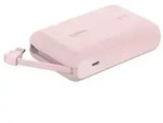 Belkin BoostCharge - Powerbank - mit integriertem Kabel - 10000 mAh - 20 Watt - 3 A -