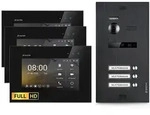 Balter EVO-HD Video T&uuml;rsprechanlage, Video T&uuml;rklingel mit Kamera, 3...