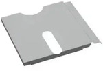 Hager Plantasche Metall Grau 1 St.