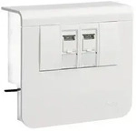 Elektro-Sockelleisten-Zubeh&ouml;r Ger&auml;teeinsatz RJ45 Cat.6 Wei&szlig; 1 St.