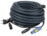 DAP FP06 - Schuko/XLR M - powerCON/XLR F - DMX / Power LIGHT Strom- und Signalkabel -