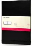 Notizbuch Aquarellpapier A4 200g/qm 30 Blatt Hardcover schwarz