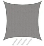 UV Sonnensegel Wasserdurchl&auml;ssig 6x6 - Viereckig - Sonnenschutz Garten Terrasse