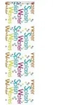 vidaXL Duschrollo mit Kassette 80x240 cm Stoffbreite 76 cm