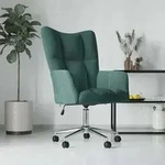 vidaXL Relaxsessel Dunkelgr&uuml;n Samt