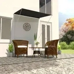 vidaXL Einziehbare Markise 150&times;150 cm Anthrazit