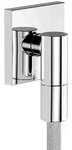 hansgrohe FixFit Fine E Wandanschluss mit R&uuml;ckflussverhinderer, Chrom