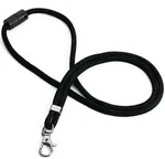 Cliphalter JoJo rundgewebt m.Karab.Band-L.460mm schwarz DURABLE