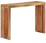vidaXL Konsolentisch 110x30x76 cm Massivholz Akazie
